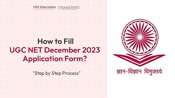 How to fill UGC NET December 2023 Application Form | Step by step process  #psychology #net #jrf