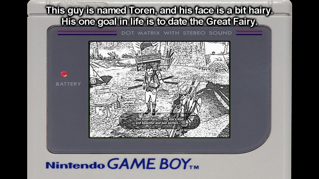 If Breath of the Wild was released on the Gameboy Advance :  r/Breath_of_the_Wild