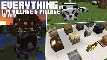 EVERYTHING IN 1.14 AS OF 18w47a!