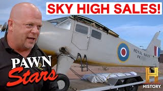 Pawn Stars: SKY HIGH DEALS! Top 4 Aviation Sales