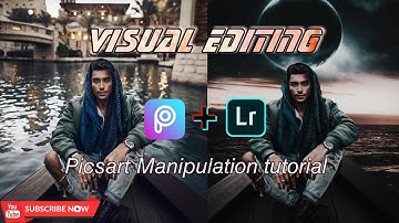 PicsArt Manipulation and Visual edit like Tonimahfud | lighroom tutorial colors adjustment