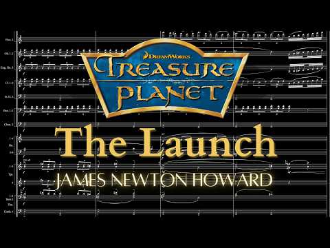The Launch | James Newton Howard | Treasure Planet (2002) | NotePerformer Score Video