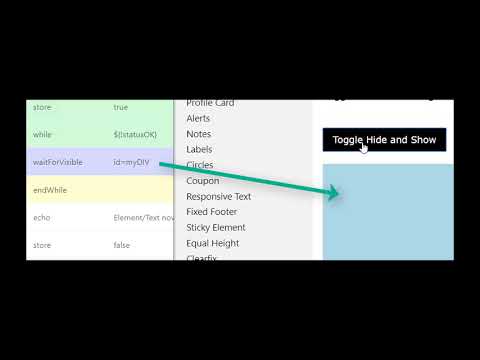 WaitForNOTVisible (RPA Software and Selenium IDE command)