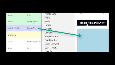 WaitForNOTVisible (RPA Software and Selenium IDE command)