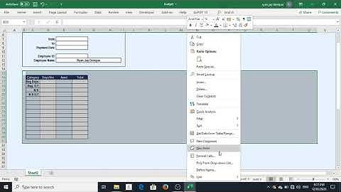 EXCEL PHILIPPINE PAYROLL STEP BY STEP PART #1