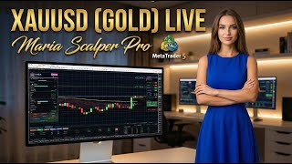 🔴 XAUUSD Live Trading | Gold Forex Signals 24/7 – Maria Scalper 🌸
