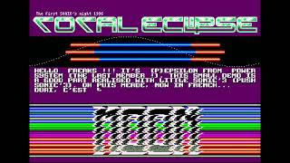 Amstrad CPC demo - Total Eclipse - Sonics Night