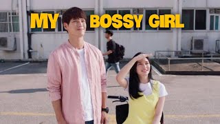 Zeki çocuk engelli kıza aşık oldu 🖤 My Bossy Girl 🖤 Kore Klip ~Aşk engel tanımaz ~