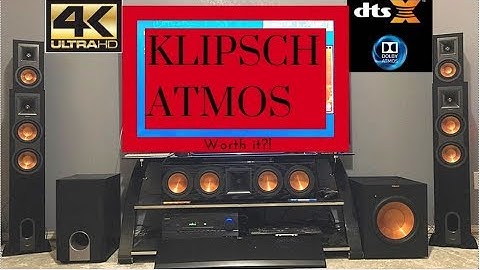 Yamaha rx-v681 Klipsch Reference Premiere atmos speakers and SVS pb12-nsd