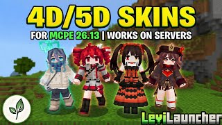 4D/5D Skin Pack Support for MCPE 26.13 | Works on Servers | LeviLauncher screenshot 2