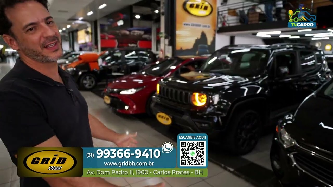⁣🚗 JEEP RENEGADE S 2023 - SELEÇÃO DE SEMINOVOS NA GRID AUTOMÓVEIS