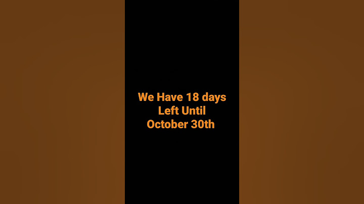 I Can't Believe We Are Almost There 🎃👻🦇👹💀
