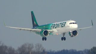 Plane Spotting at Ford Airport, Grand Rapids (GRR) - January 17, 2025 #planespotting #grr