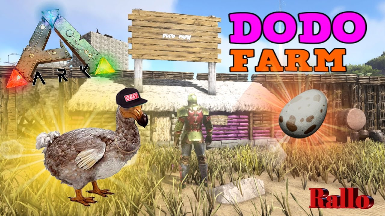 dodo farm ark dodo farm ark