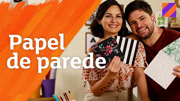 Como combinar dois papéis de parede no mesmo ambiente?