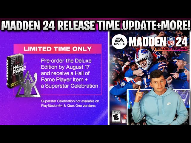 Madden NFL 24 pre-order guide, including deluxe edition and where to get  the game in time for release