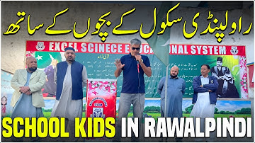 RAWALPINDI : A SESSION WITH SCHOOL KIDS ON ENVIRONMENTAL SUSTAINABILITY 