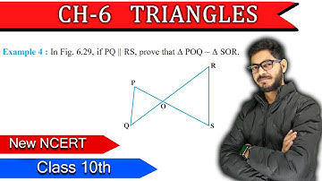 Class 10 || Example 4 Chapter 6 Triangles || Maths NEW NCERT RAJEEV SIR ||