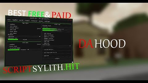 (FREE) The BEST Da Hood Script! Sylith.hit | FakePos, Ragebot FakePos Resolver, Csync + More