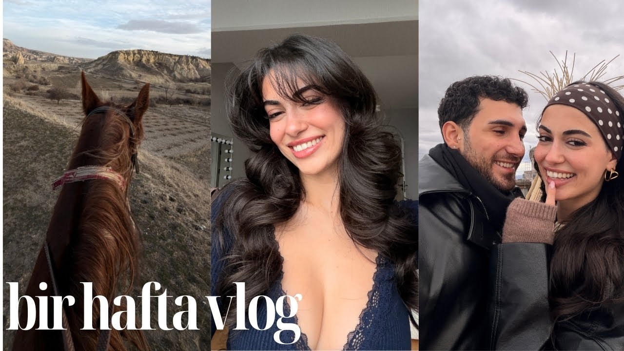 Hop bir anda Kapadokya🤠 | mini tatil, kuaför, date'ler, haftalık vlog