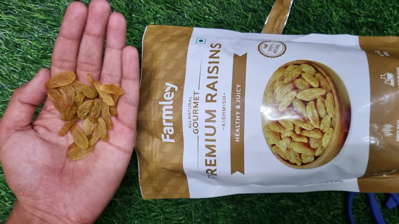 Farmley Premium Raisins I Kishmish | Dry fruit Unboxing & Review ...