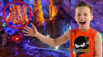 Exploring a CAVE on Top of a Mountain!