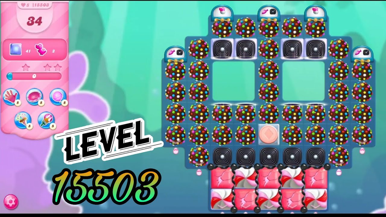 Candy crush saga level 15503 YouTube