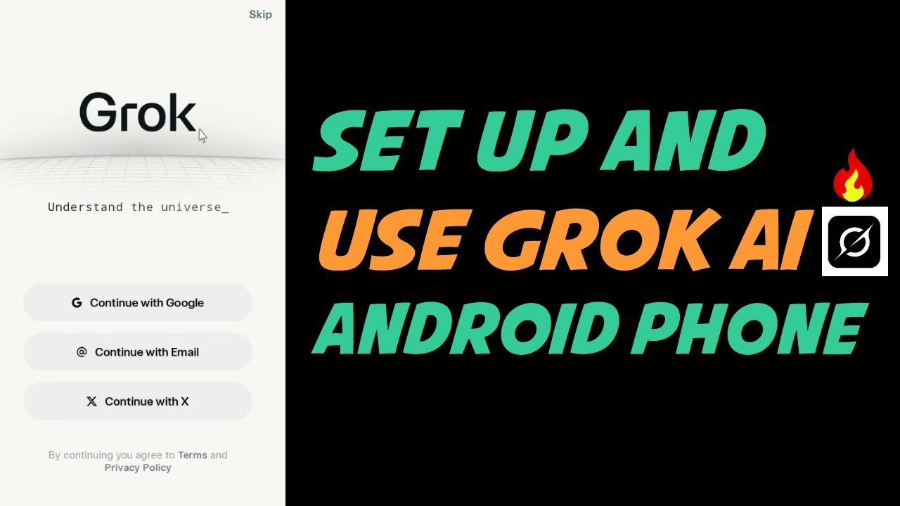How To Set Up and Use Grok Ai On Android Phone - YouTube