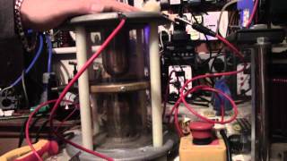 Showing the triggered spark gap being triggered and why its SO useful to me