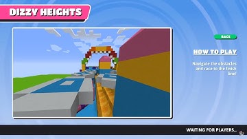 Dizzy Heights recreated in Minecraft | Fall Guys in Minecraft