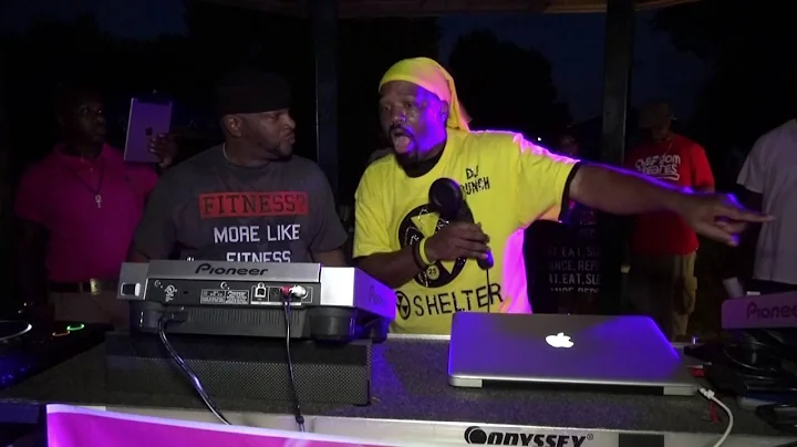 DJ Punch & Naeem Johnson At The Jerry Morgan Park ...