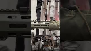 Burn Proof Rail Wrap Installed On The 556