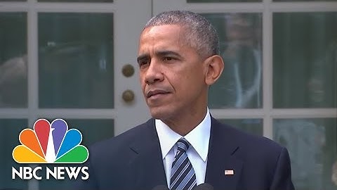 President Obama Stresses Team Mentality: ‘We Are Americans First’ | NBC News