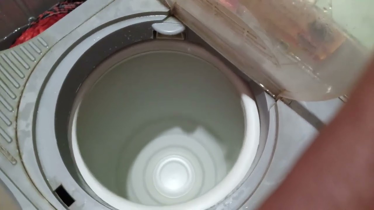 Samsung semi-automatic washing machine after 15 years service and Indian Jugad