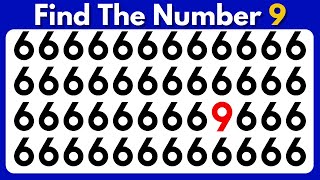 【Easy, Medium, Hard Levels】Can you Find the Odd Number in 10 seconds