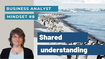 BA Mindset #8: Take Responsibility for Shared Understanding of Business Requirements
