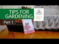 Tips for gardening  part 1