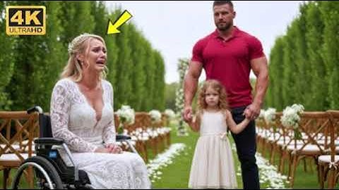 Arme bruid afgewezen omdat ze verlamd was — totdat een alleenstaande vader het ondenkbare deed.