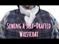 Sewing a Self Drafted Regency Inspired Menswear Waistcoat