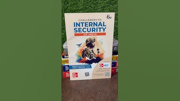 Internal Security of INDIA || New Edition 2024 || Ashok Kumar IPS || #viral #video #shots #upsc