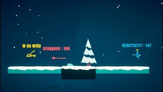 VEGETTA VS WILLY VS FARGAN | STICK FIGHT