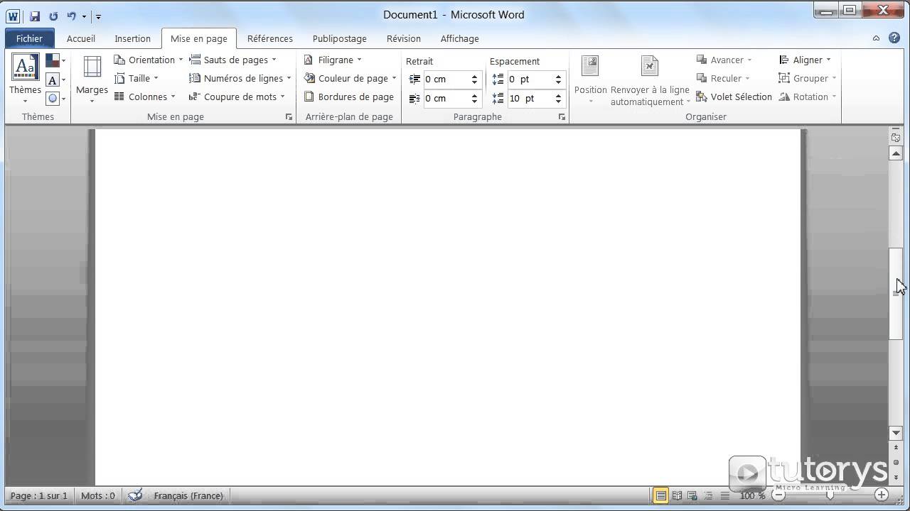 Comment ins rer un filigrane avec word 2010 youtube