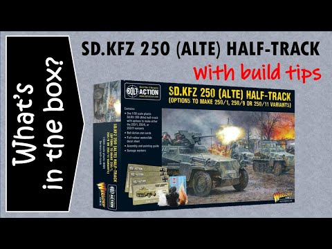 German sdKfz 250 B9 at 1:50 scale suitable for Bolt Action 