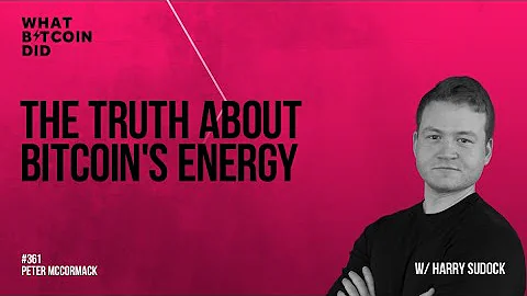 The Truth About Bitcoin's Energy with Harry Sudock