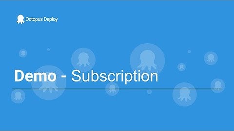 Security Subscriptions