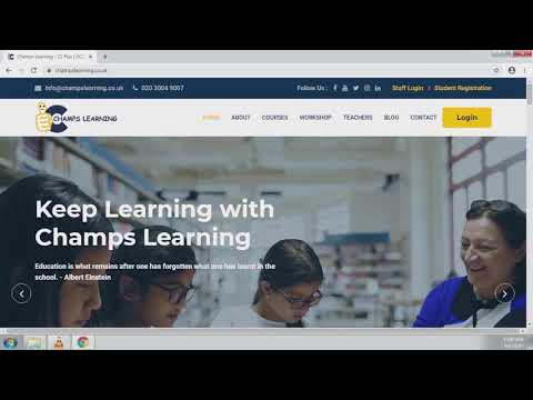 FAQ: Parents - How to login to Champs Learning parents' portal?