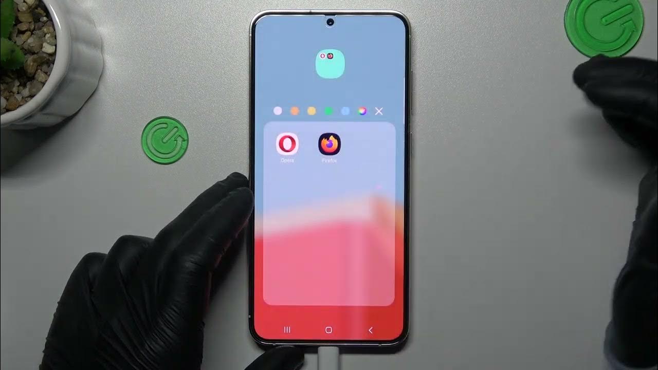 How to Rearrange Home Screen on Samsung Galaxy S23+ YouTube