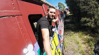 Exploring an Abandoned Train