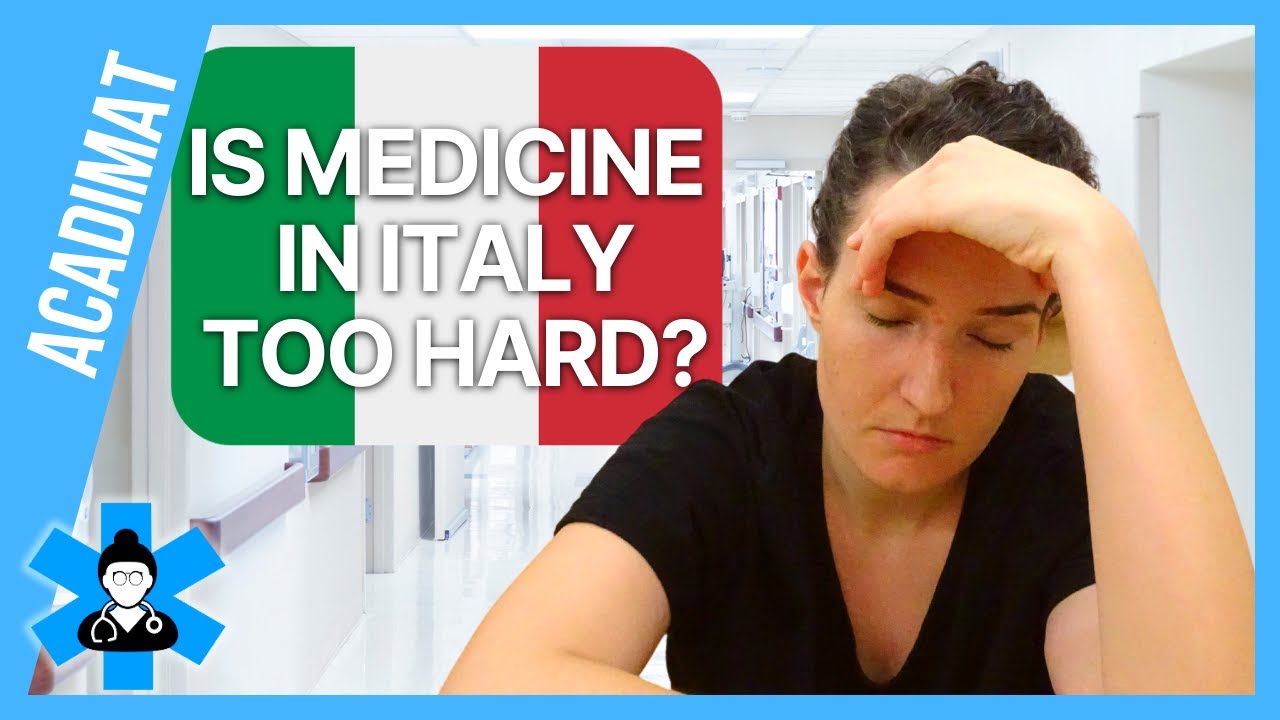 Is Studying Medicine in Italy hard?