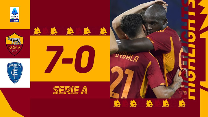 IL PRIMO GOL DI LUKAKU! | ROMA 7-0 EMPOLI | Serie A Highlights